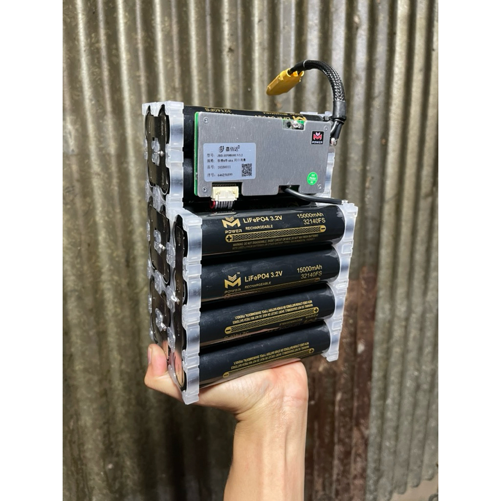 แบตเตอรี่ 8s 2P 30 แอมป์ 28v Bms60A พร้อมใช้งาน 32140 Mpower