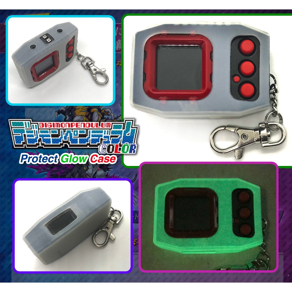 Digimon Pendulum Color Case ซิลิโคน จอสี เคสเรืองแสง Silicone Case
