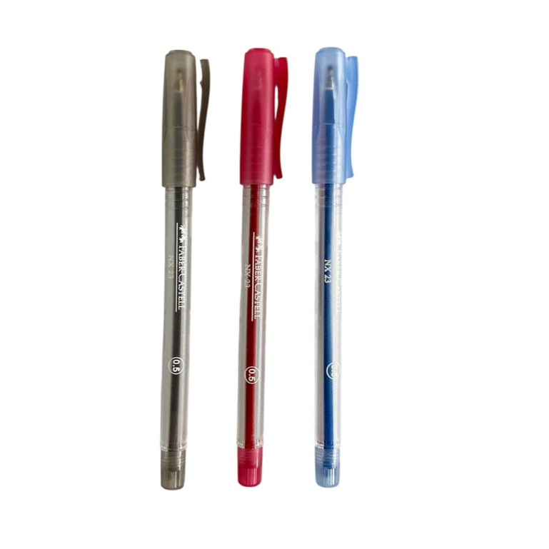 ปากกาลูกลื่น เฟเบอร์คาสเทล NX23  Faber - Castell หมึกน้ำเงิน 0.5 mm 1 ด้าม