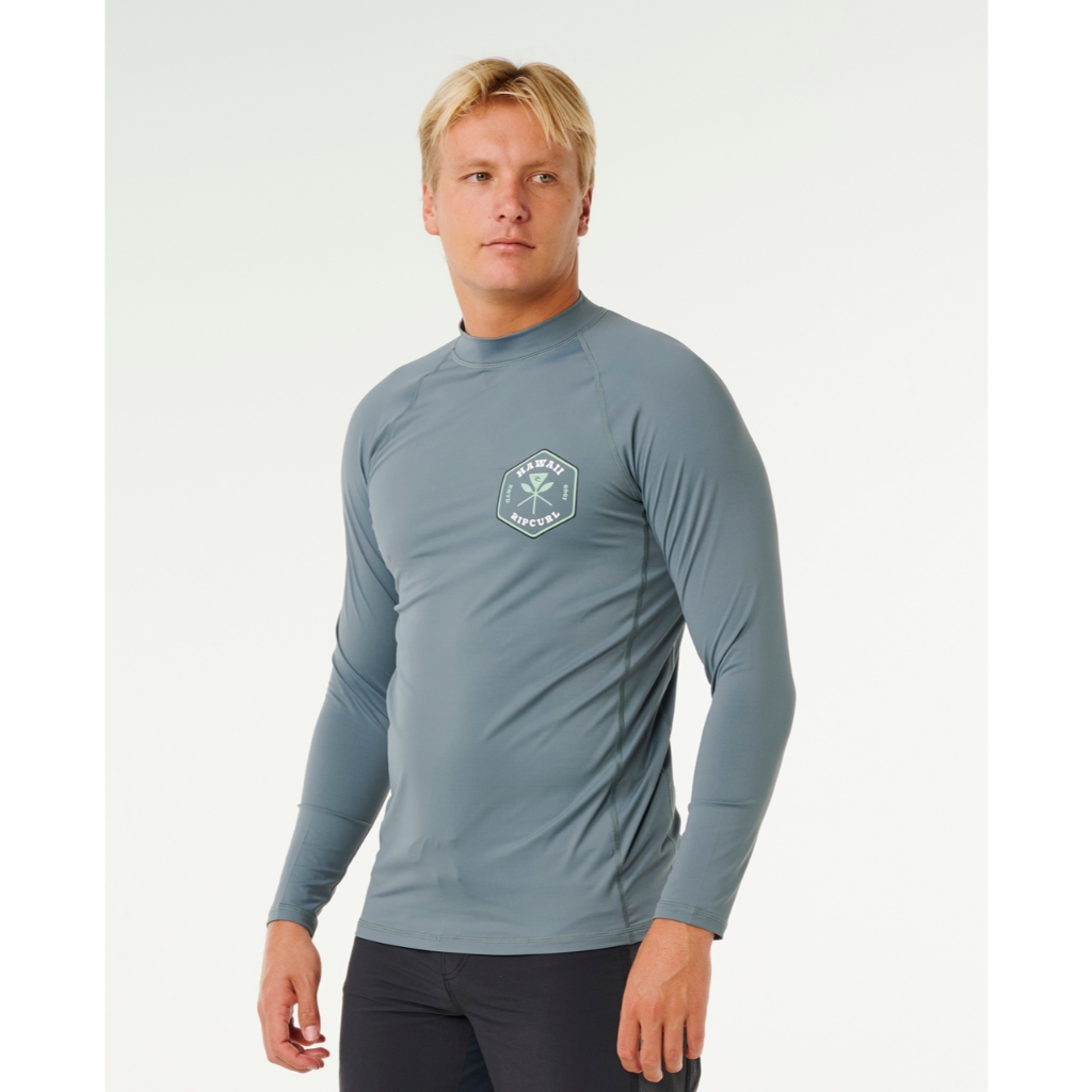 RIPCURL  เสื้อว่ายน้ำ กันUV 178MRV  HAWAII BADGE UPF L/S 2026-S3