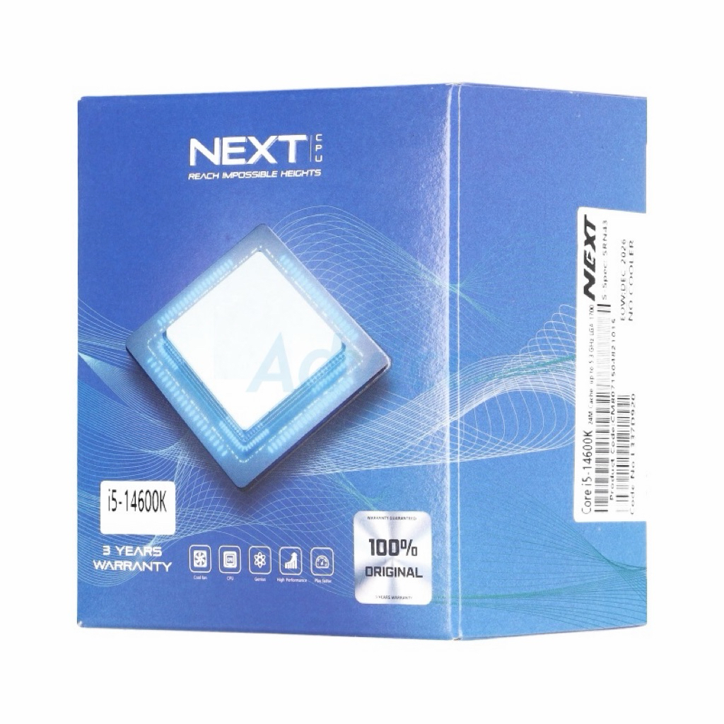 CPU 14600K NEXT ครบกล่อง