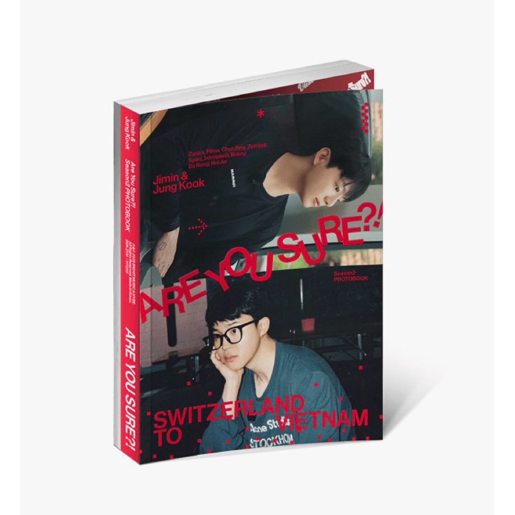 Jimin x Jung Kook <Are You Sure?! Season2> PHOTOBOOK