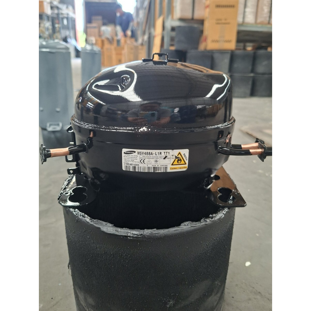 คอมเพรสเซอร์ตู้เย็น มือสอง รุ่น MSV488A-L1R  inverter R600**ใช้แทนรุ่น NI34N9802AD