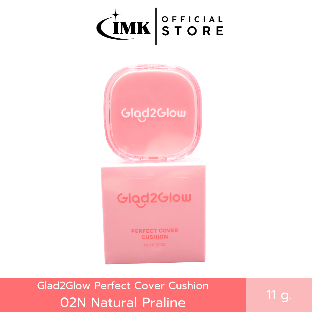 Glad2Glow Perfect Cover Cushion 02N Natural Praline 11 G.