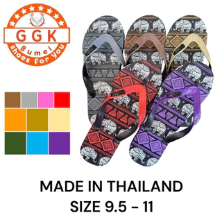รองเท้าแตะ รองเท้าหูหนีบ #ลายช้าง Size 9.5-11