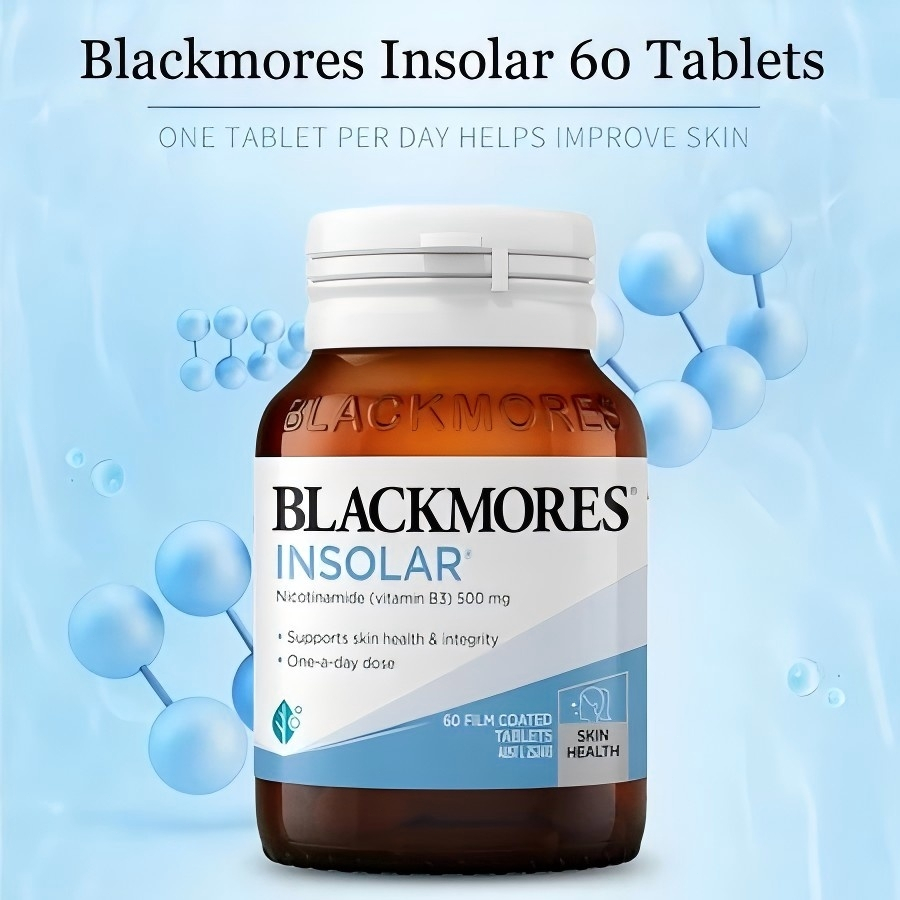 Blackmores Insolar Skin Health Vitamin B3 60/วิตามินบี3 บำรุงผิว เสริมสุขภาพผิว