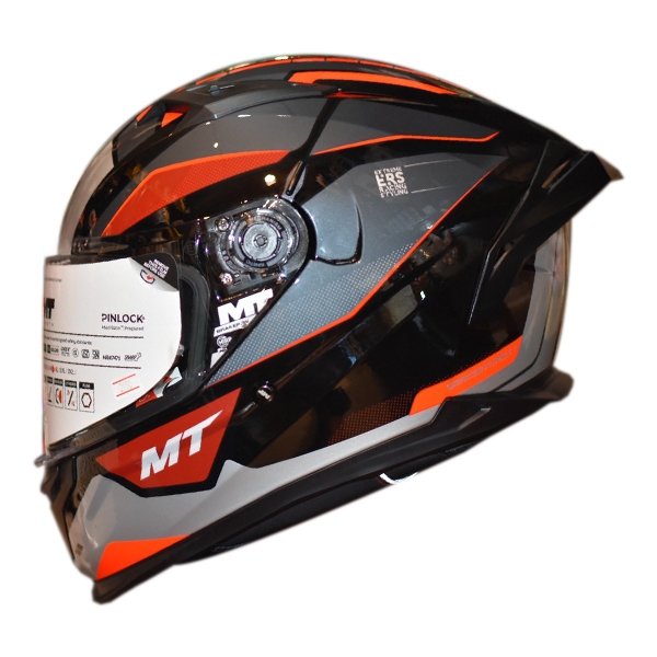 หมวกกันน็อค MT รุ่น Braker SV ลาย Pursuit Gloss Red