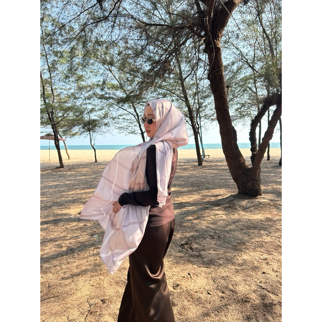 PRE-ORDER HIJAB • RECTANGLE พันยาว - premium chiffon / premium silk satin (180x70cm)