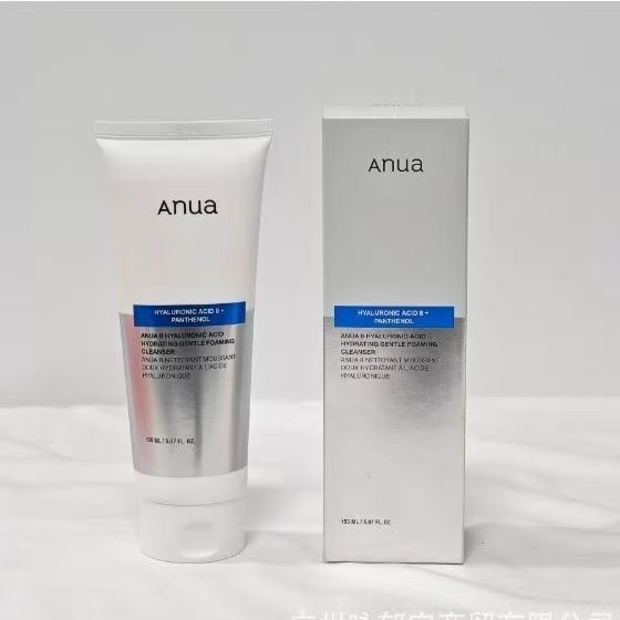Anua 8 Hyaluronic Acid Hydrating Gentle Foaming Cleanser : โฟมล้างหน้าบำรุงผิวหน้า 150 ml