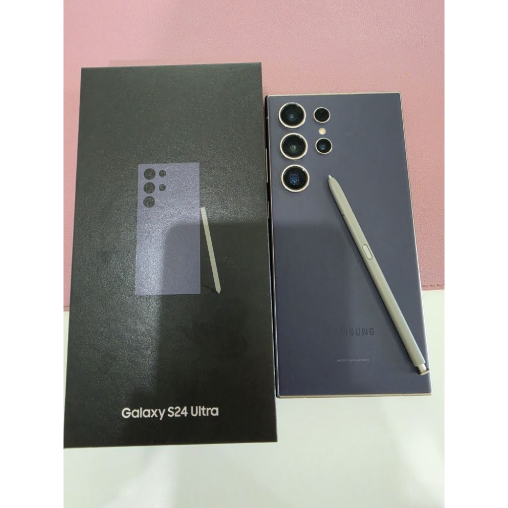 Samsung S24 Ultra 256G สีม่วง มือ 2 สภาพดี