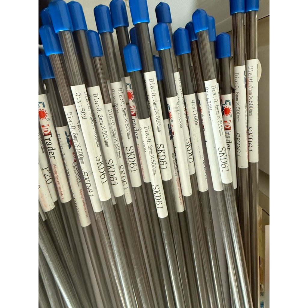 พร้อมส่ง ลวดเชื่อมเลเซอร์   P20  NAK80 SKD61