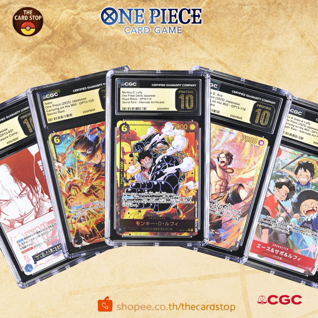 One Piece Graded CGC Cards
