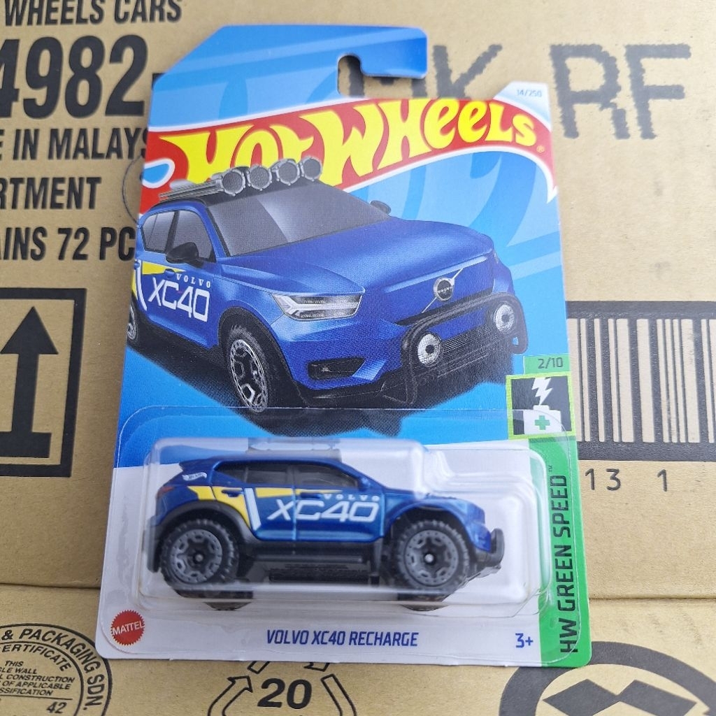 รถเหล็ก Hotwheels VOLVO XC40 RECHARGE 14/250 (kg33)
