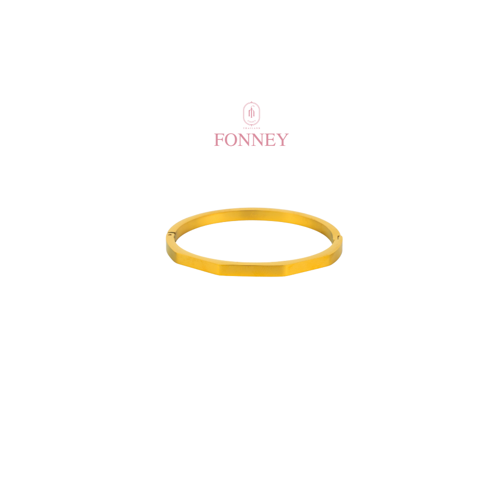 BL-10 Fonney กำไลสแตนเลสแฟชั่น ไม่ลอกไม่ดำ