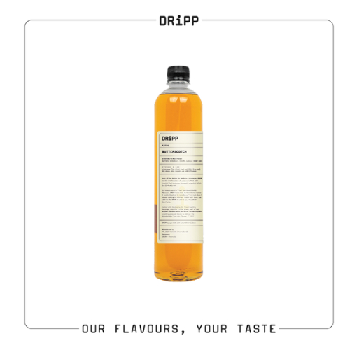DRiPP Butterscotch Syrup 760 ml น้ำเชื่อมกลิ่นบัตเตอร์สก็อตช์ (ตรา ดริพ) / Butterscotch Flavored Syrup (DRiPP Brand)