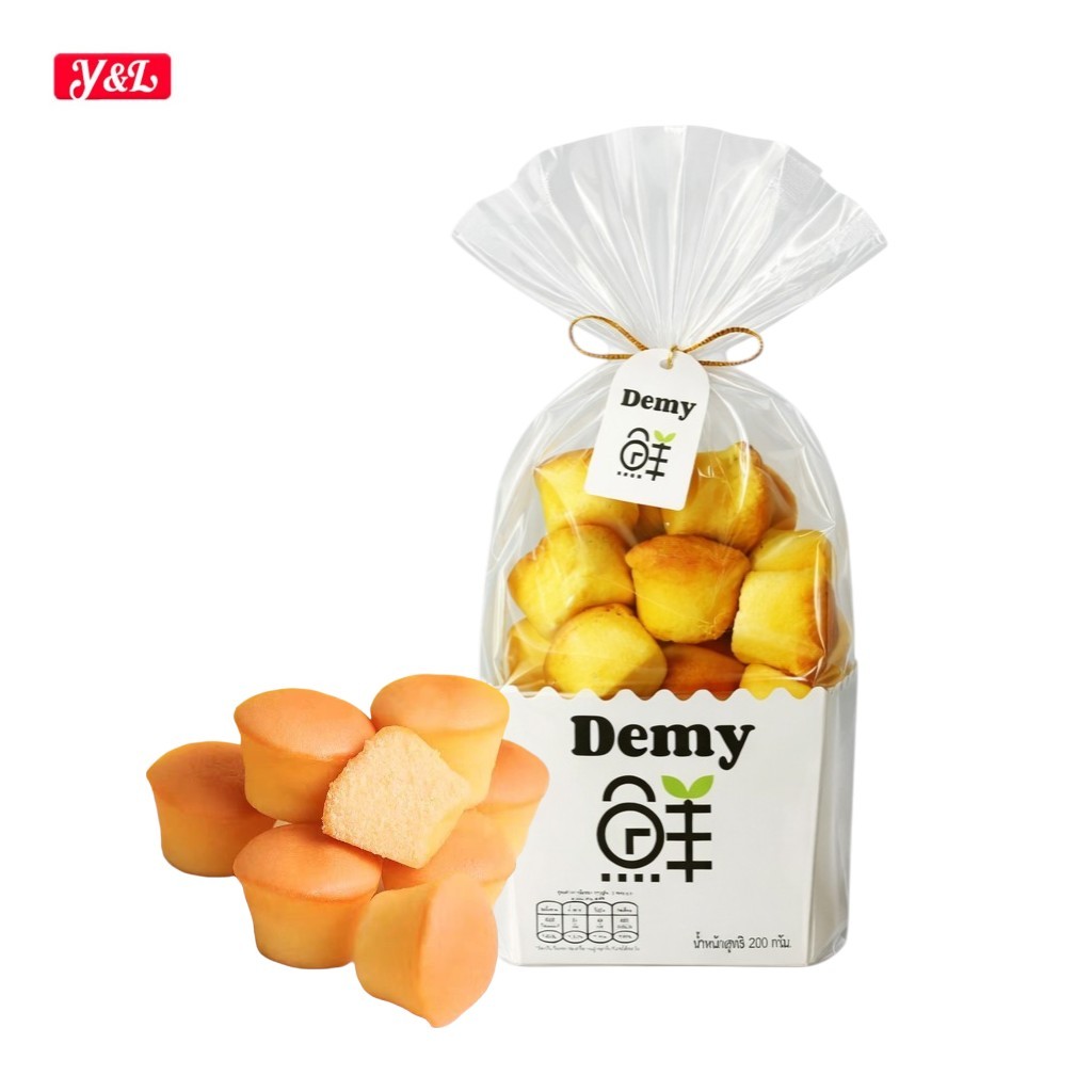 เค้กฟองเมฆ ตราเดมี่ ขนาด 220 กรัม/ห่อ