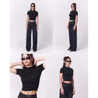Atipashop - FRAPPE TEE เสื้อยืด เสื้อแขนสั้น คอปีน มีหลายสีให้เลือก