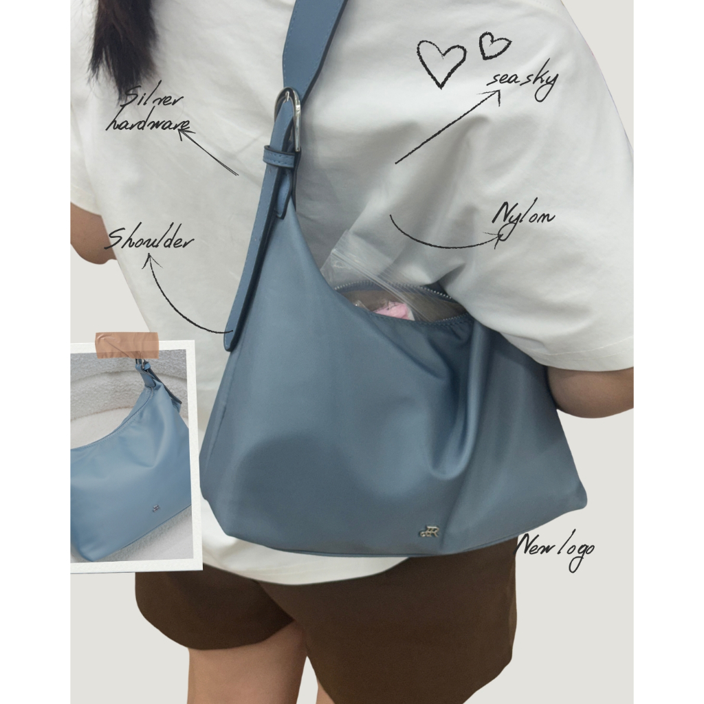กระเป๋ารุ่นLinly Ver 2 อะไหล่สีเงิน