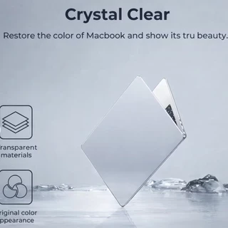 เคสพีวีซีใส และแผ่นซิลิโคนคลุมคีย์บอร์ด สำหรับ McBook Neo Crystal PC case for MB Neo
