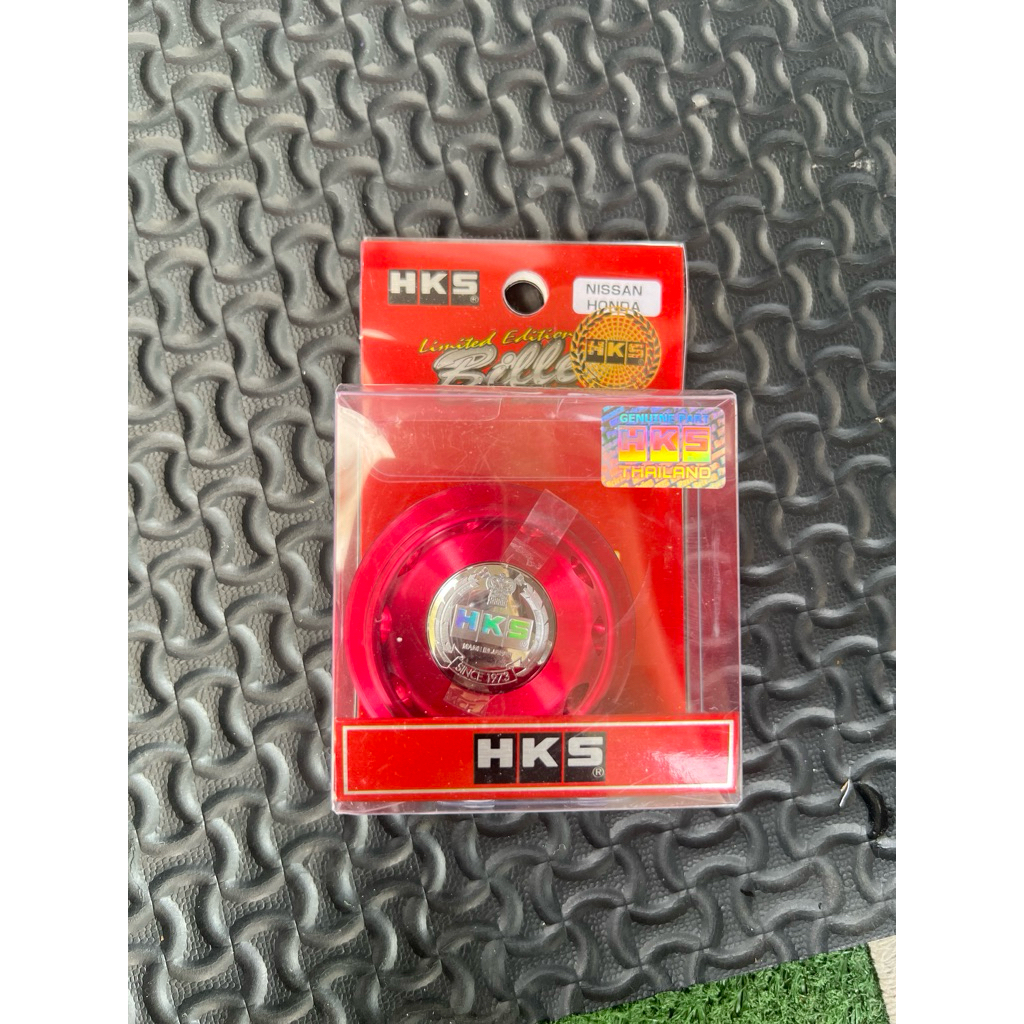 ฝาน้ำมันเครื่องHKSเเท้ของใหม่เกลียวnissan/honda