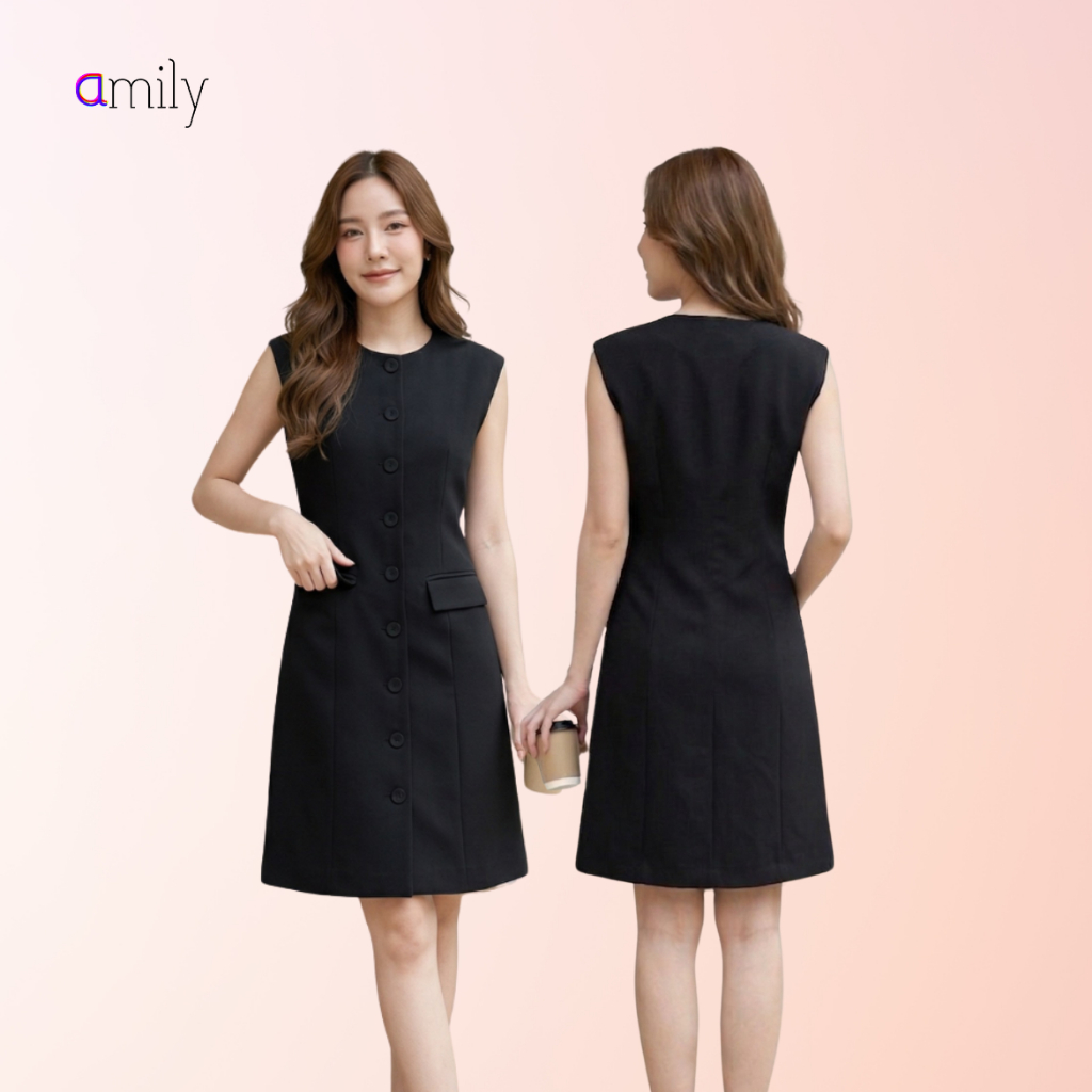 AmilyBrand เดรส KN33 – โปรปัง