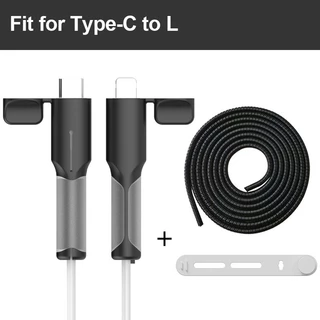 ตัวถนอมสายชาร์จ USB ซิลิโคนนิ่ม PD 20W สายชาร์จซิลิโคนหุ้มสายเคเบิลข้อมูลแบบสร้างสรรค์ ปลอกหุ้มแบบนิ่ม