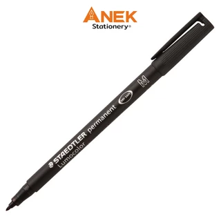 ปากกาเขียนแผ่นใสลบไม่ได้ Staedtler 0.4,0.6,1.0 มม. สีดำ สเต็ดเล่อร์