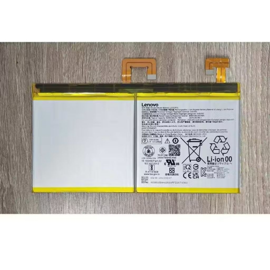 แบตเตอรี่ แท้ Lenovo Tab P11 Pro 2nd Gen 2022 TB132F / Lenovo Tab P11 Pro 2022 TB132FU TB138FU TB138