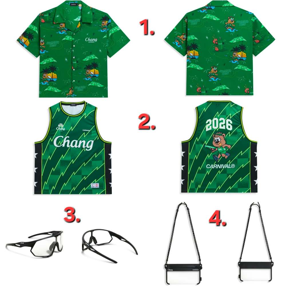[ ของแท้ ] เสื้อ CHANG X CARNIVAL “SONGKRAN COLLECTION" ของใหม่ พร้อมส่ง