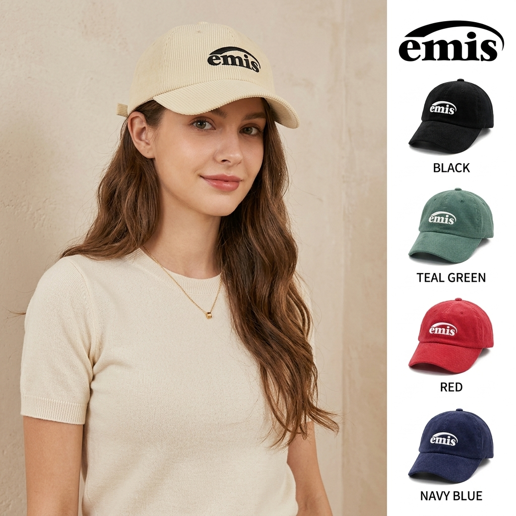 🔥【HOT DEAL】หมวก EMIS WAPPEN BALL CAP Cotton - ปักโลโก้ | Unisex ของแท้ 100% ส่งฟรี ส่งไว ไม่พอใจคืนเงิน