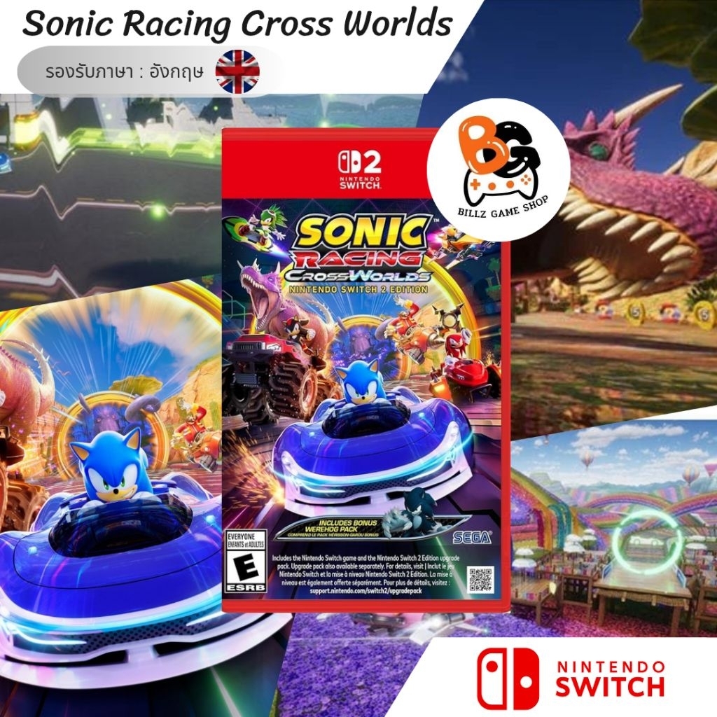 [พร้อมส่ง] NS2 | Sonic Racing Cross Worlds