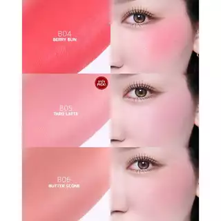 ( บลัช 1 ชิ้น ) บลัชบาเบล BABEL DELOONA - Mousse Dip Whipping Blush 3 กรัม บลัชมูส ผู้หญิง บลัช เครื่องสำอาง