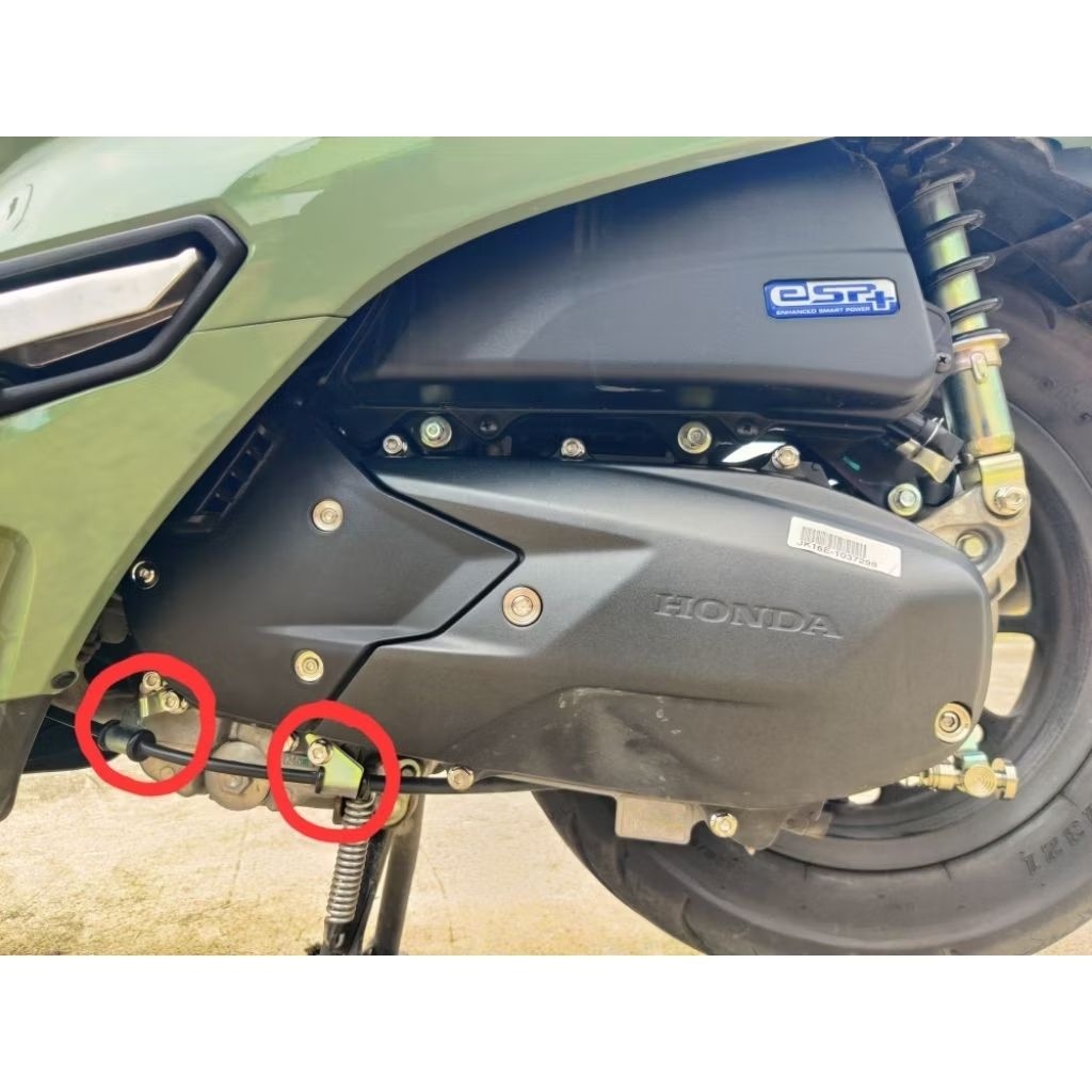 น็อตยึดสายเบรคหลัง จีออโน่, คลิก160 Honda Giorno,Click 160