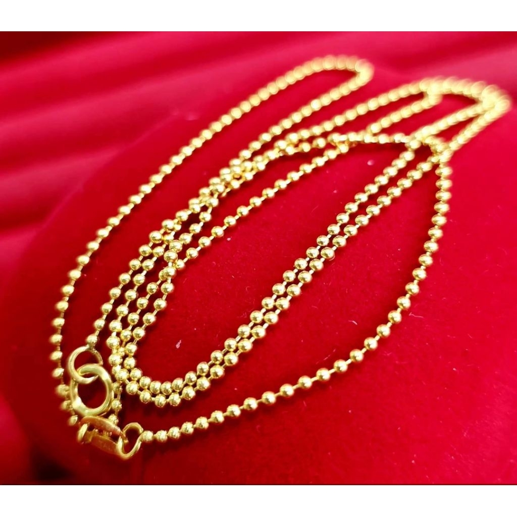 #สร้อยคอทองแท้ 9 Kน้ำหนัก 2.23 ความยาว 18