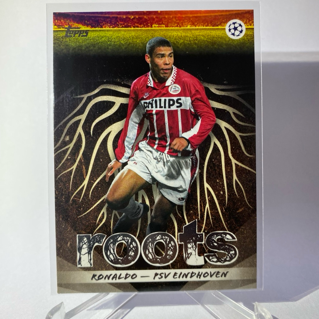 การ์ดนักฟุตบอล RONALDO, EINDHOVEN , ROOTS, TOPPS 2026, RT-8