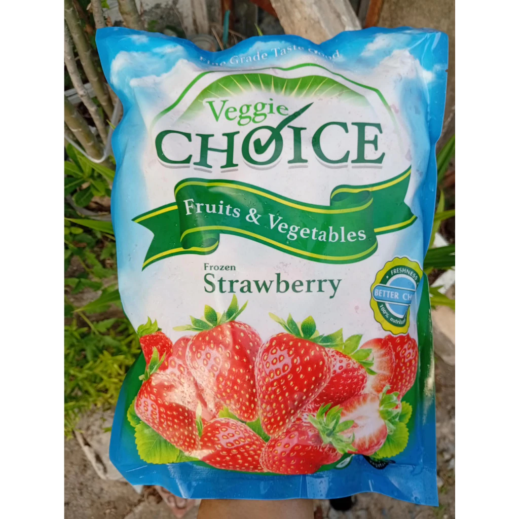 สตรอเบอร์รี่แช่แข็ง ถุงละ 1 กก. Strawberry คุณภาพดี สีแดงสด น่ารับประทาน พร้อมส่ง