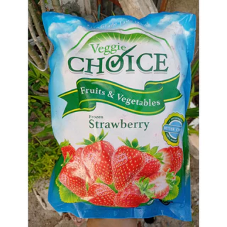 สตรอเบอร์รี่แช่แข็ง ถุงละ 1 กก. Strawberry คุณภาพดี สีแดงสด น่ารับประทาน พร้อมส่ง