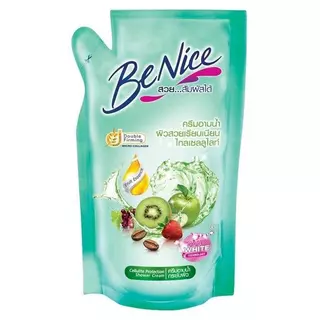 (1 ถุง) บีไนซ์ Benice ครีมอาบน้ำ ถุงเติม ขนาด 400 มล.x1 ถุง