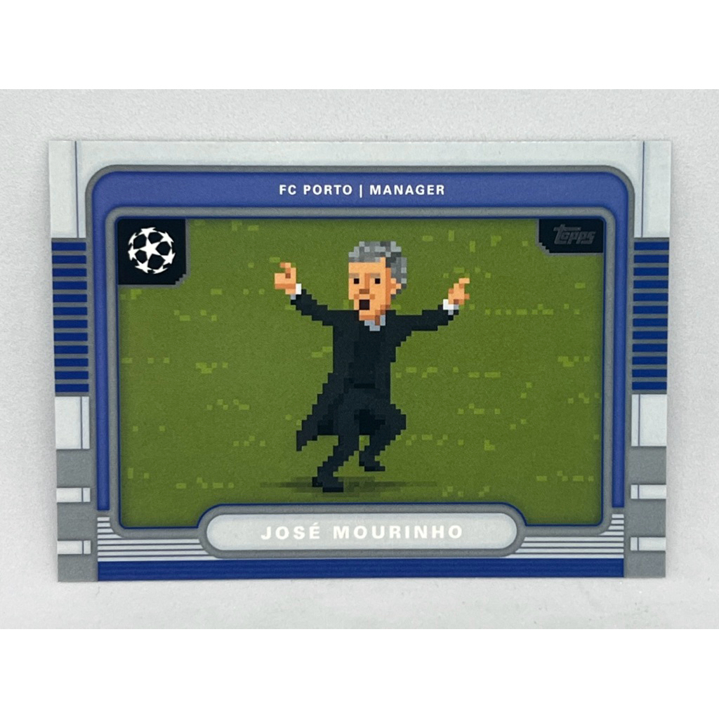 การ์ดฟุตบอล Topps 2024 - 2025 UCC Jose Mourinho 8 Bits Base