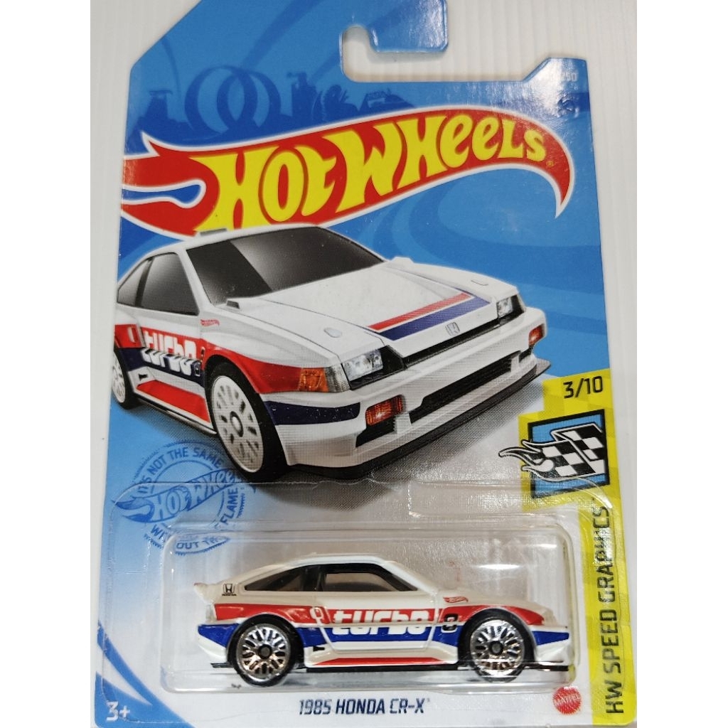 Hotwheels ฮอตวีล Honda crx 1:64
