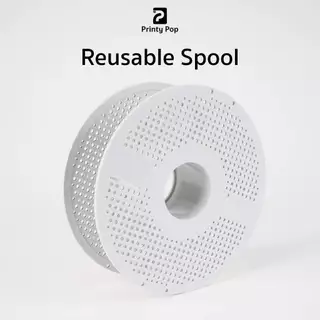 Printy Pop Reusable Spool – Heat Resistant / Easy Swap / AMS Compatible