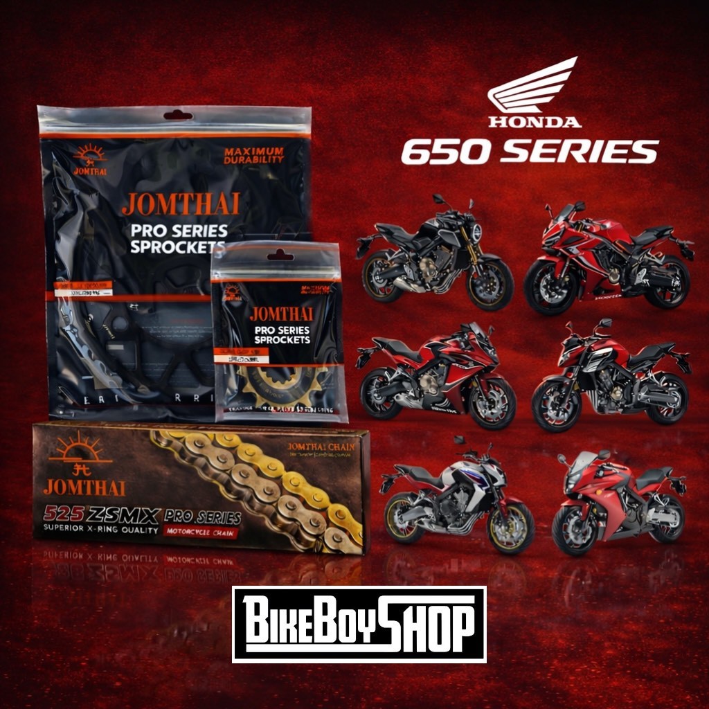 ชุดโซ่สเตอร์ CBR650R/CBR650F/CB650F/CB650R ใช้ได้ทุกปี