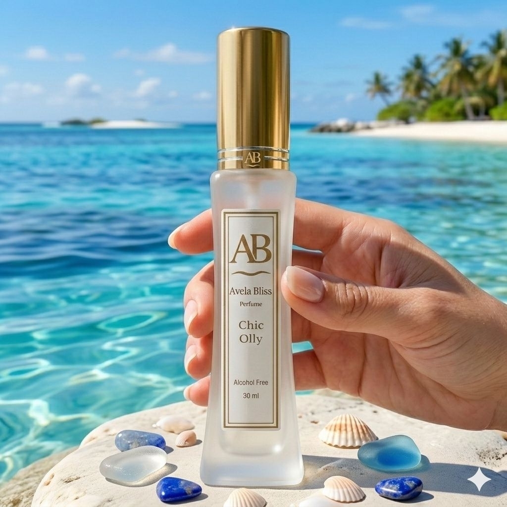น้ำหอมAB (Avela Bliss)ไม่ผสมแอลกอฮอล์(alcohol Free)กลิ่นหอมนานถึง12ชม.ขนาด30ml.