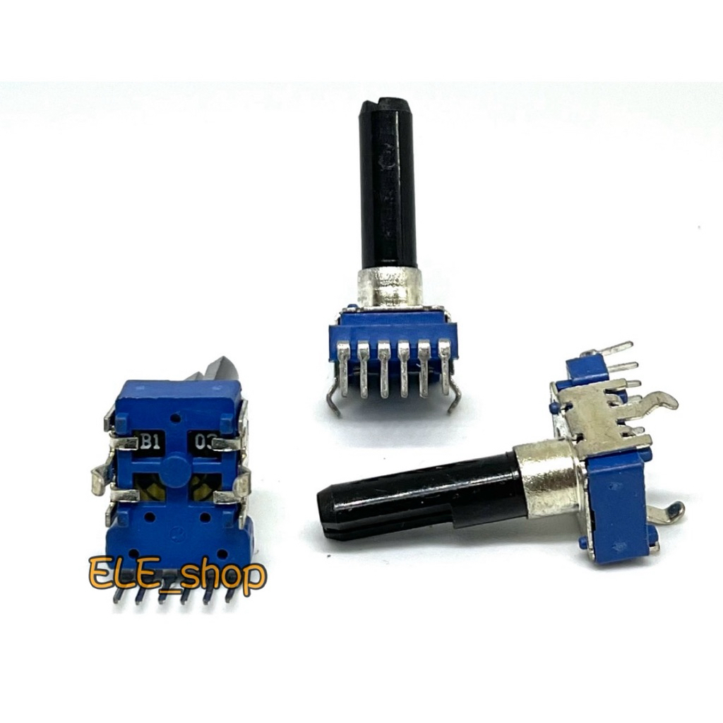 VR วอลลุ่มมิกซ์ 6ขา  แกน19มิล มี 10KB,  20KB, 50KB, 100K