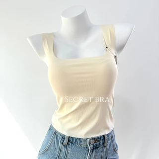 เสื้อกล้าม แฟชั่น sister hood 9908 9909 เสื้อซับในมีฟองน้ำ ตัวเดียวจบ ใส่เดี่ยวๆได้ ใส่สบาย
