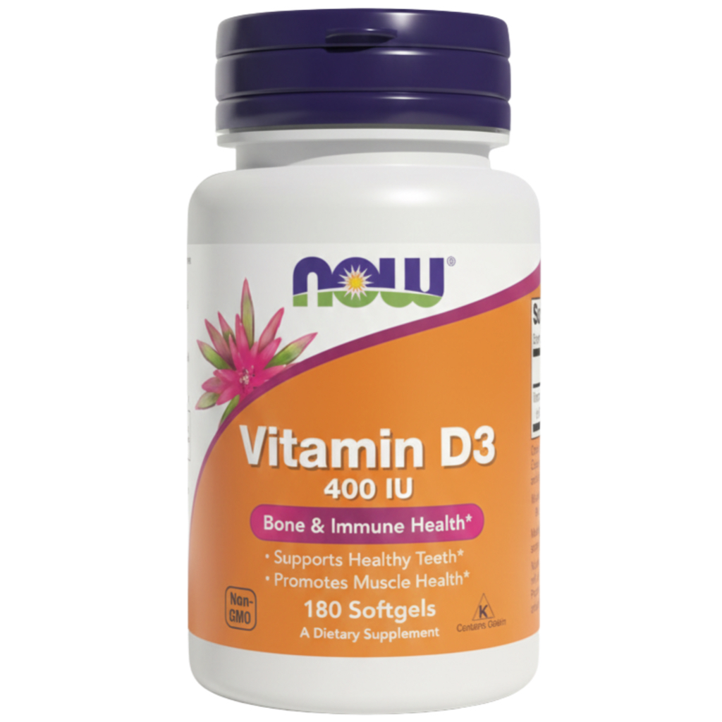 วิตามินดี 3 / Vitamin D-3 (Softgels) by NOW Foods