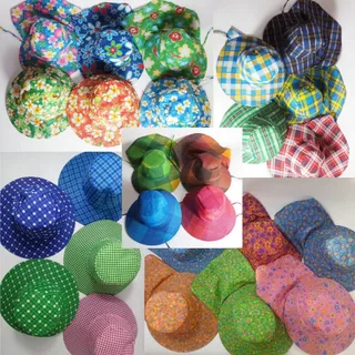 หมวกคลุมหน้า บังแดด หมวกใส่ทำงาน มีหลากหลายลายให้เลือก รุ่นชิป พร้อมส่ง
