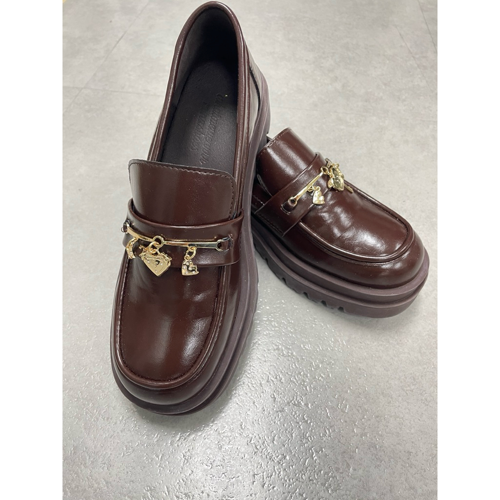 minxshoes รองเท้าสีน้ำตาล