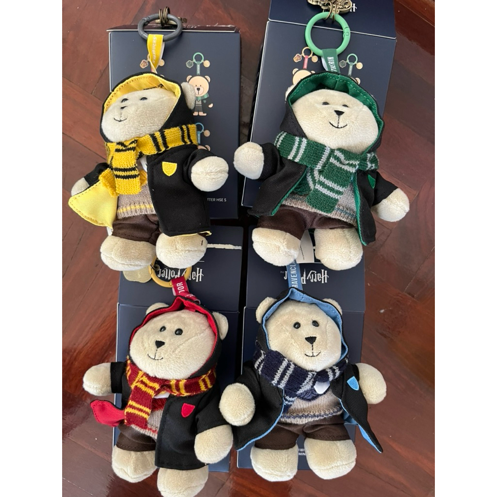 starbucks harry potter keychain สตาร์บัคส์ พวงกุญแจ หมี เปิดให้เลือกลาย