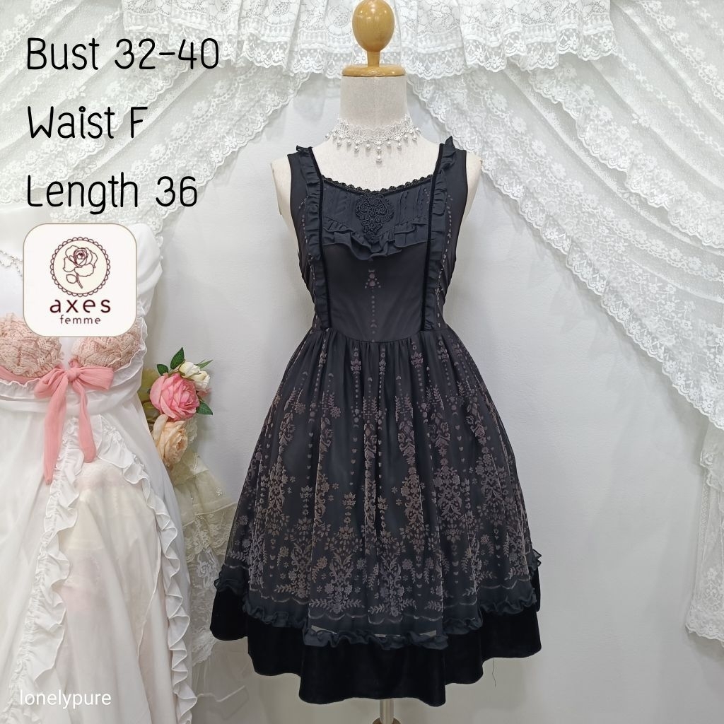 Axes Femme เดรสญี่ปุ่นมือสอง